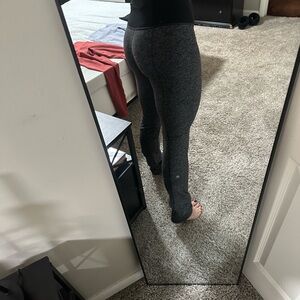 lululemon athletica Black and Gray Leggings